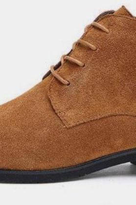 Handmade Brown Suede Chukka Boot Collection For Adult