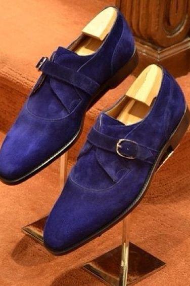 Blue Monk Shoes